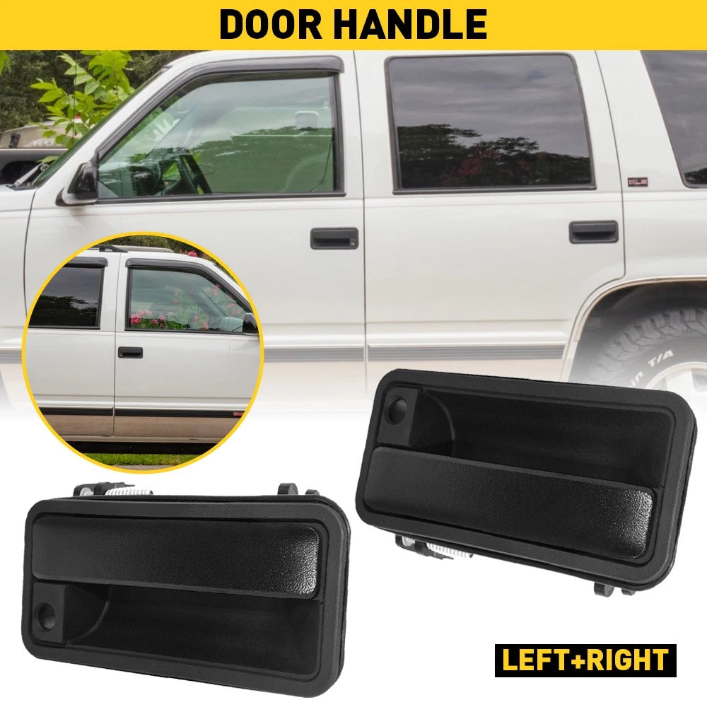 Right Left Exterior Door Handle For 88-99 Chevrolet C1500 K1500 Set of 2 Front 6B93BC-57