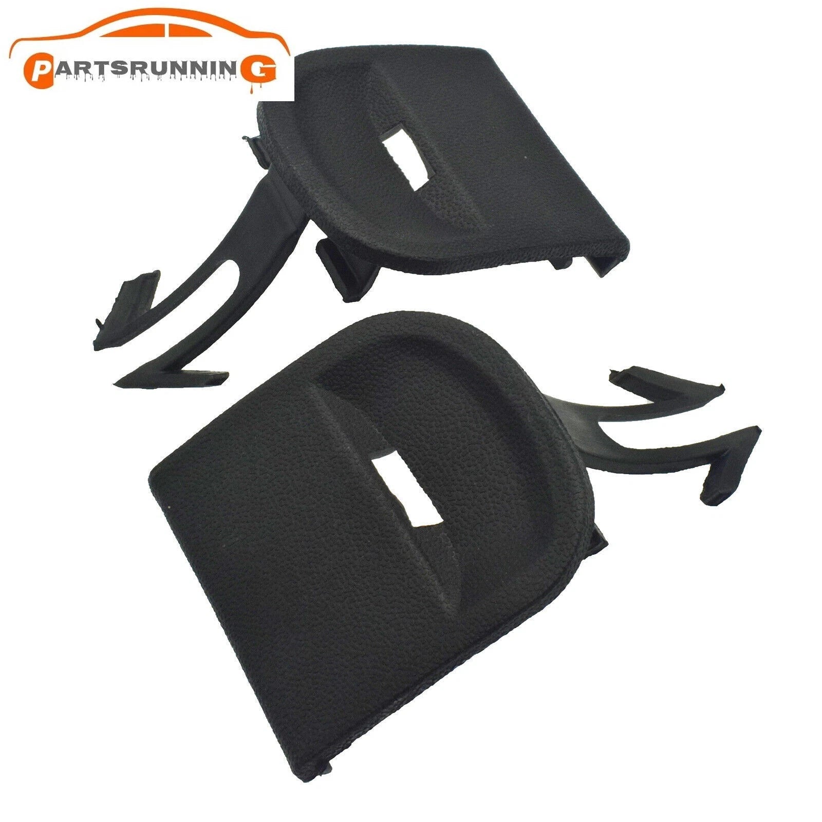 2PCS Rear Bumper Left & Right Side Towing Hook Cap For Porsche Cayenne 2008-2010 6B93BC-57