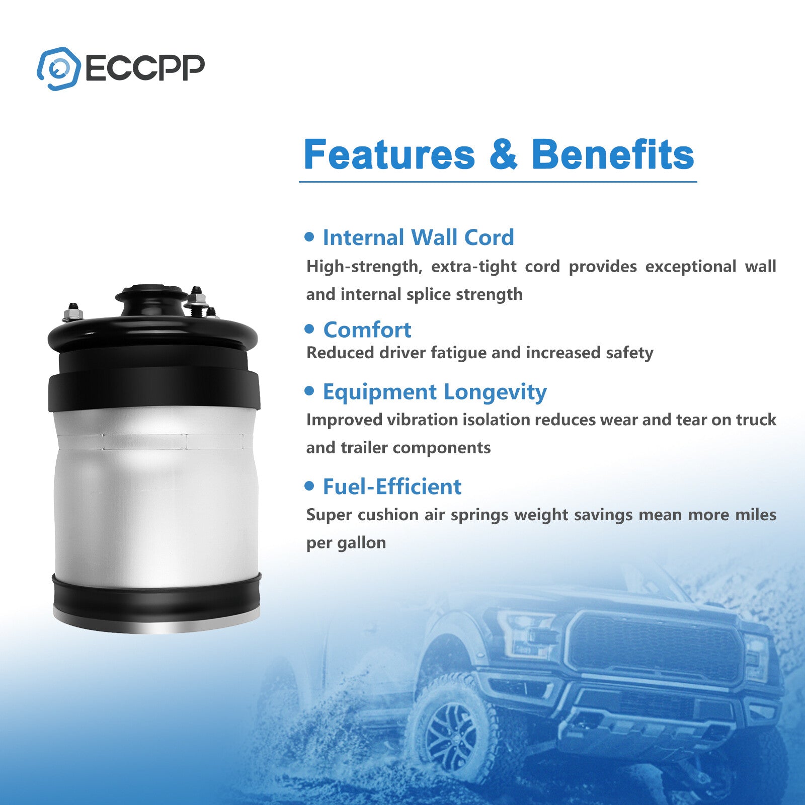 Rear Air Suspension Air Spring Bag For Range Rover Sport, Land Rover LR4 LR3 HSE 6B93BC-57