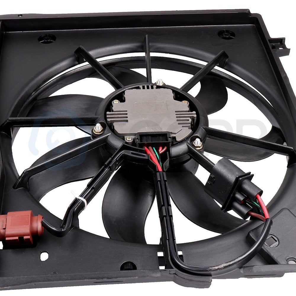 Fit for 2013-2014 Volkswagen Beetle 2.5L Cooling Fan & Radiator Kit 6B93BC-57