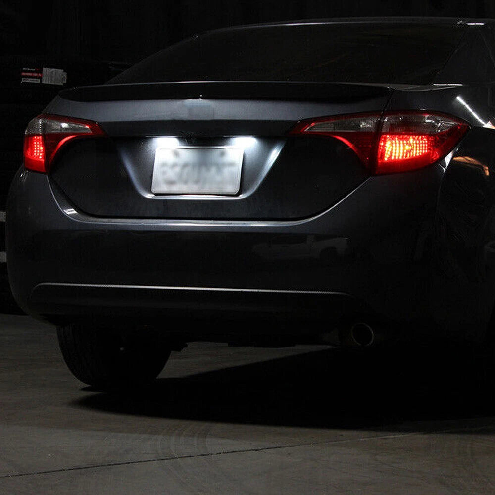 For 2014-2019 Toyota Corolla Sedan LED License Plate Light 6000K Super Bright EA 6B93BC-57