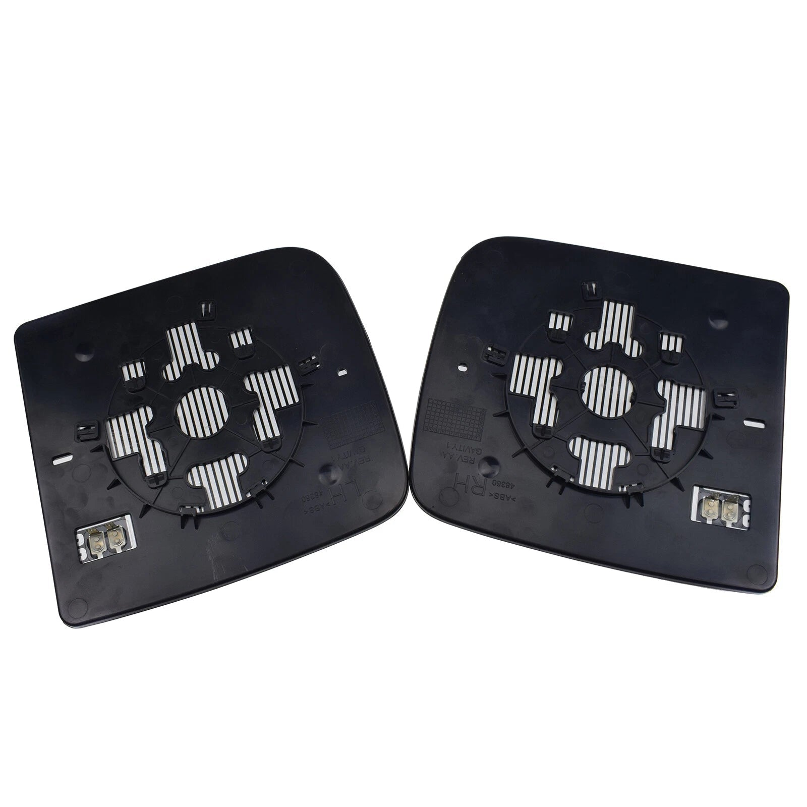 LH & RH Heated Power Towing Mirror Glass Set For 2013-2022 Dodge Ram 1500 2500 6B93BC-57