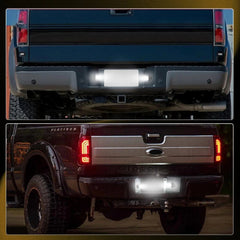 2X White LED License Plate Light For Ford F150 F250 F350 Ranger Bronco Excursion 6B93BC-57