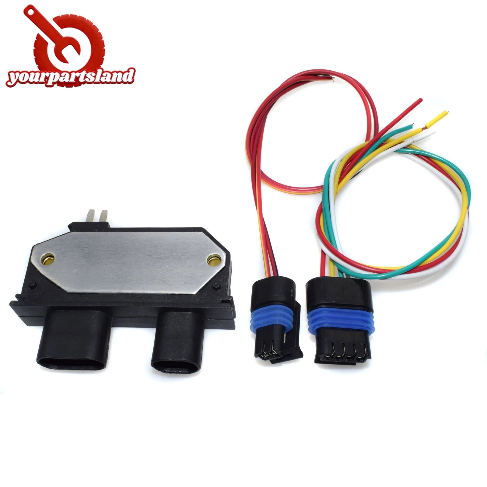 Ignition Control Module W/ Connectors For Chevy Buick Asuna GMC 10482827 Lx340 6B93BC-57