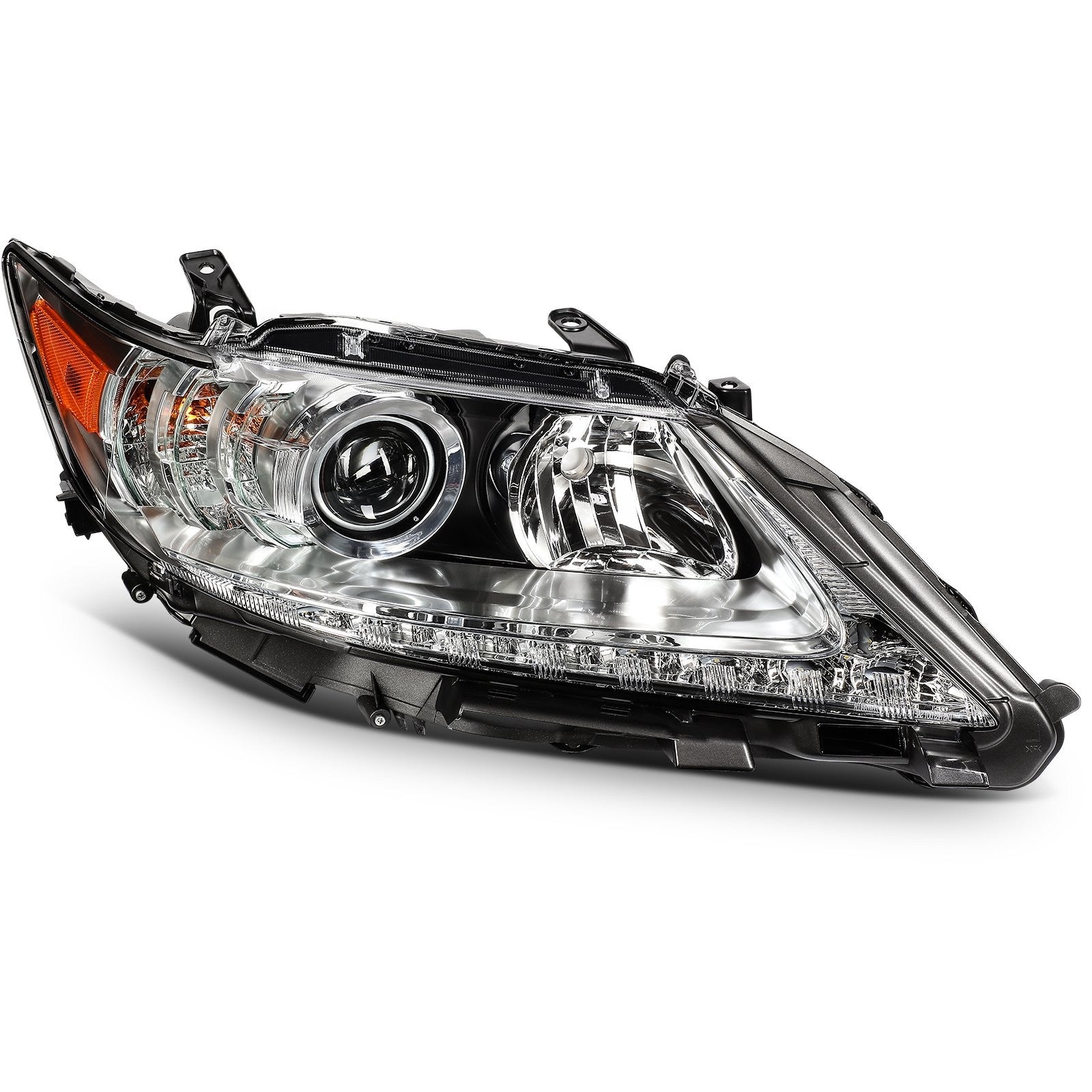ECCPP Headlight For Lexus ES300h 2.5L ES350 3.5L 2013-2015 Right Side Black 6B93BC-57