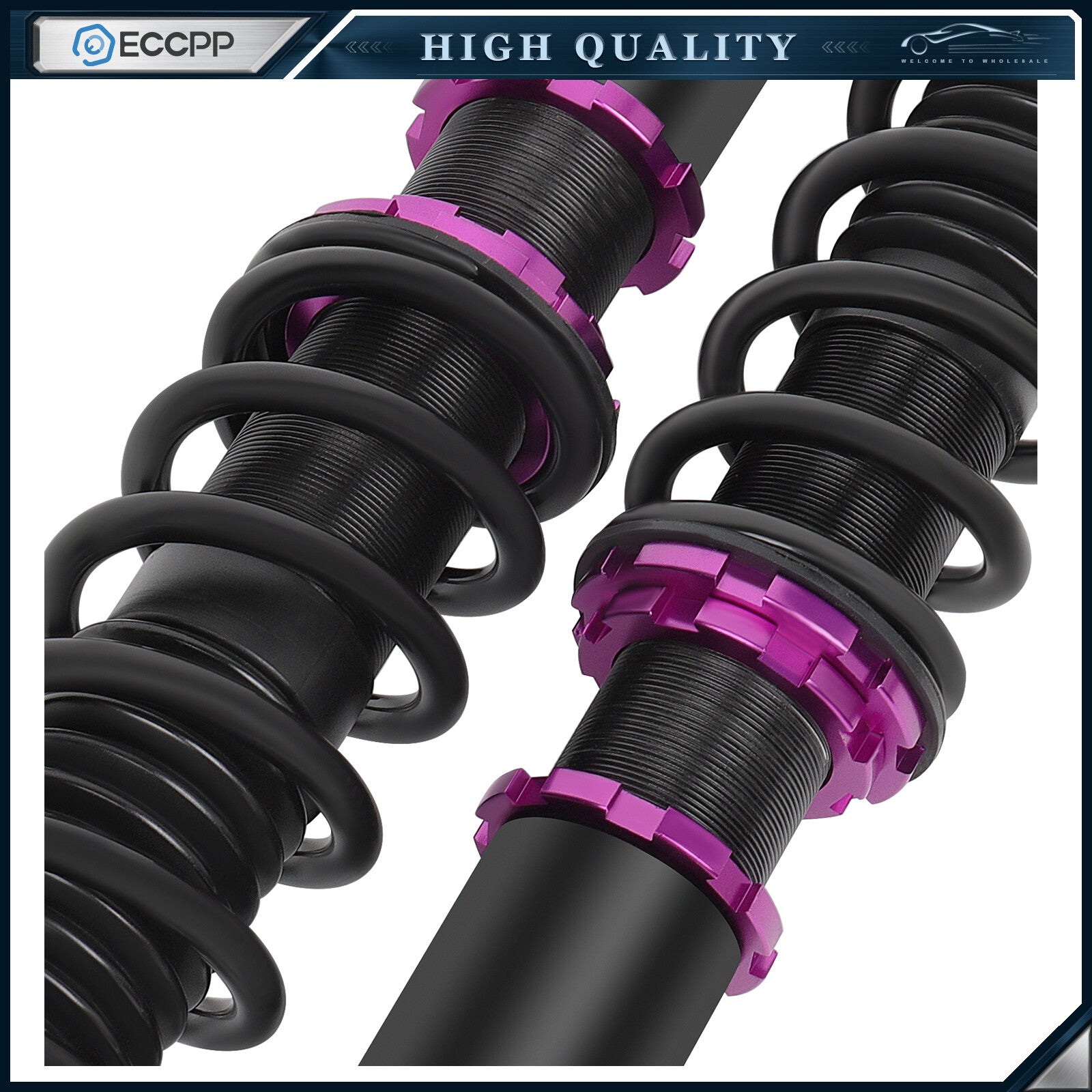 ECCPP Coilovers For 1993-00 Honda Civic Suspension Set Adjustable Struts Shocks ECCPP