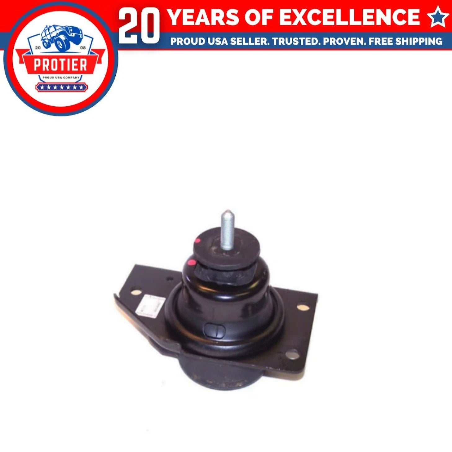 Motor & Trans Mount 2PCS Set Compatible for 2006-2011 Hyundai Accent / KIA Rio 6B93BC-57