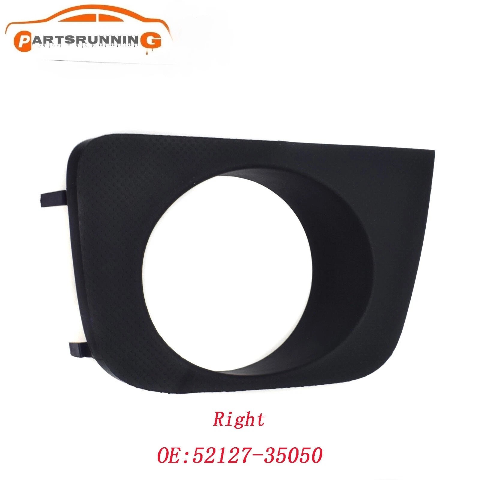 For 06-09 Toyota 4Runner 4.0L 4.7l Right Front Fog Light Lamp Bezel 52127-35050 6B93BC-57