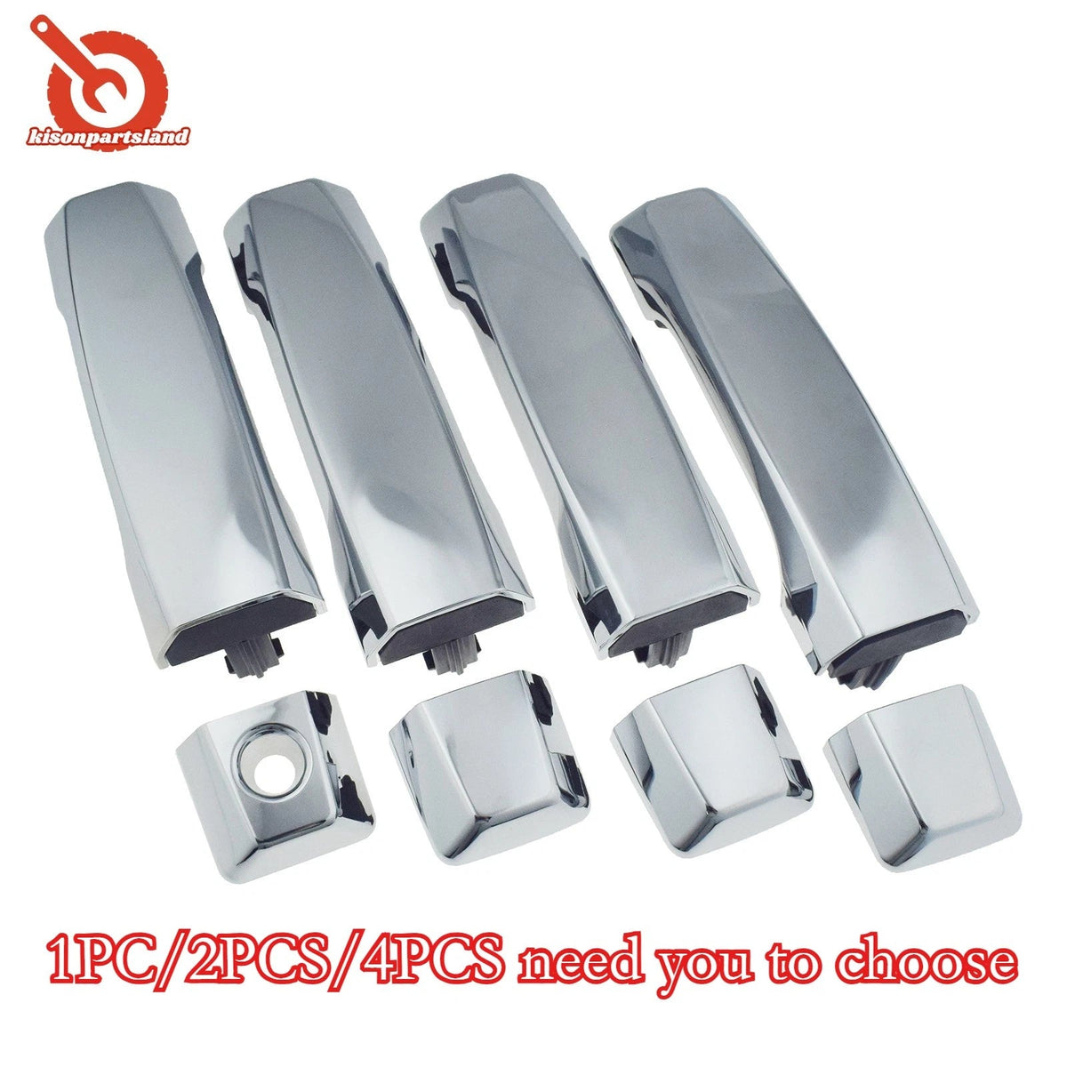 Exterior Outside Chrome Door Handle Front Rear for Nissan Titan 2004 2005-2018 6B93BC-57