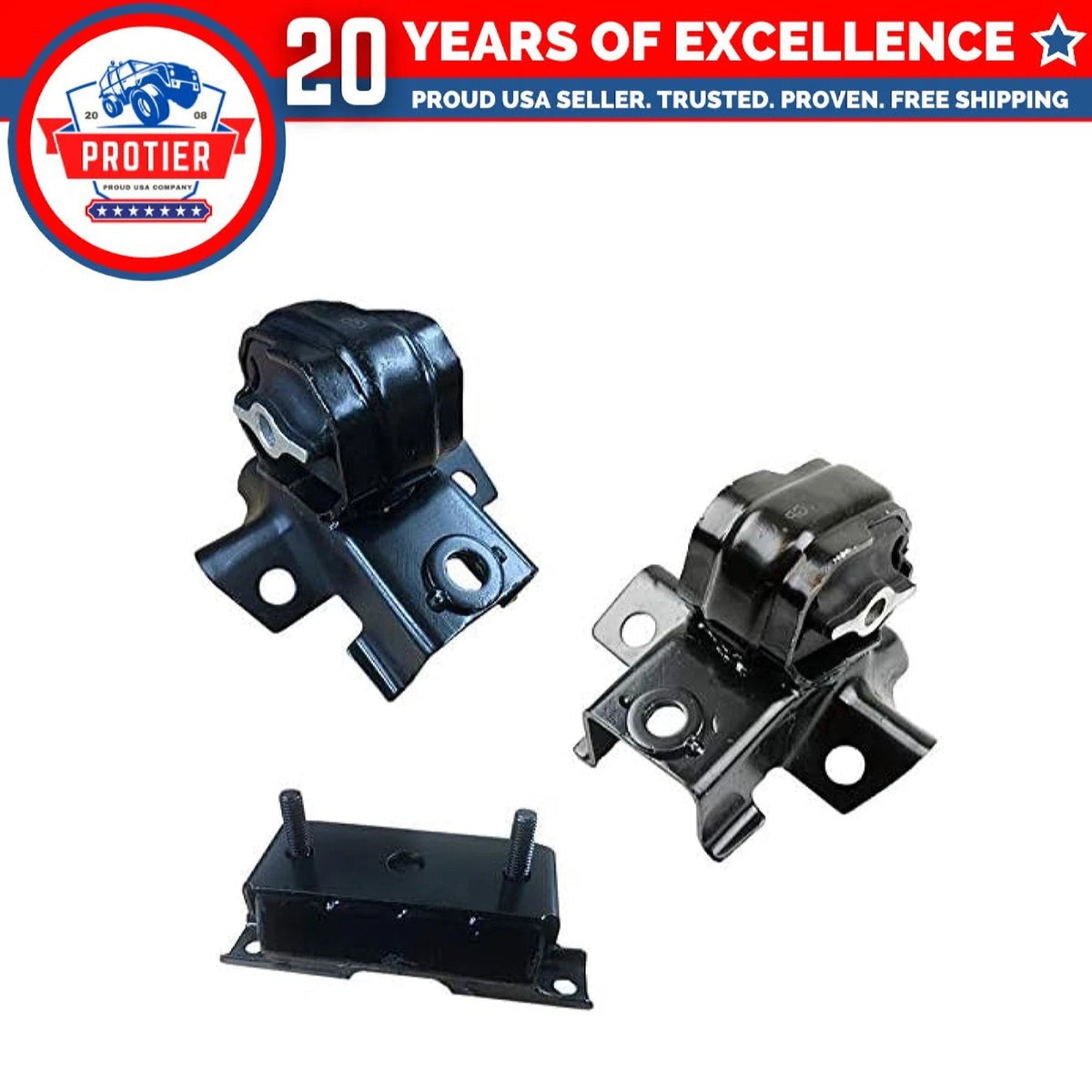 Motor & Trans Mount Set Fits Chevrolet Colorado 5.3L 09-12 6B93BC-57