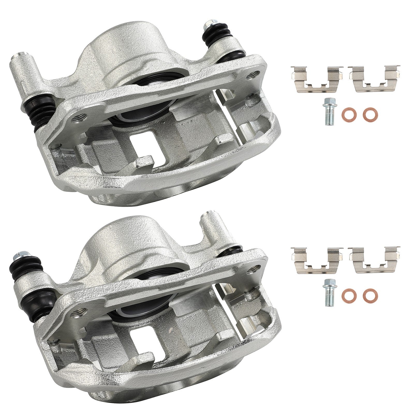 Front Brake Calipers 2Pcs For 2000-2005 Hyundai Accent 1990-1994 Hyundai Excel 6B93BC-57