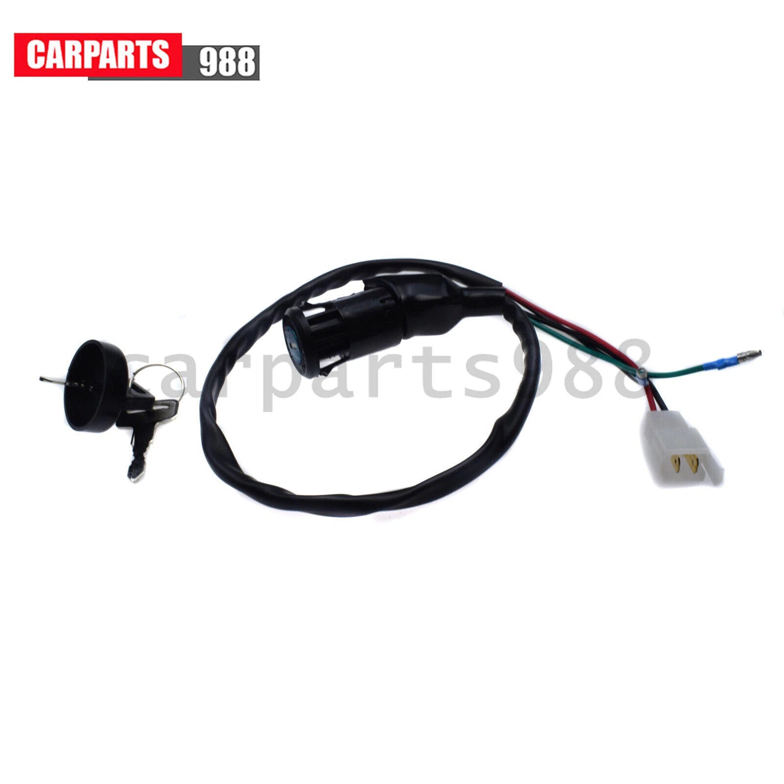 Ignition Switch w/ Keys 35100-HA0-027 For 1985-87 Honda Big Red 250 ATC250ES 6B93BC-57