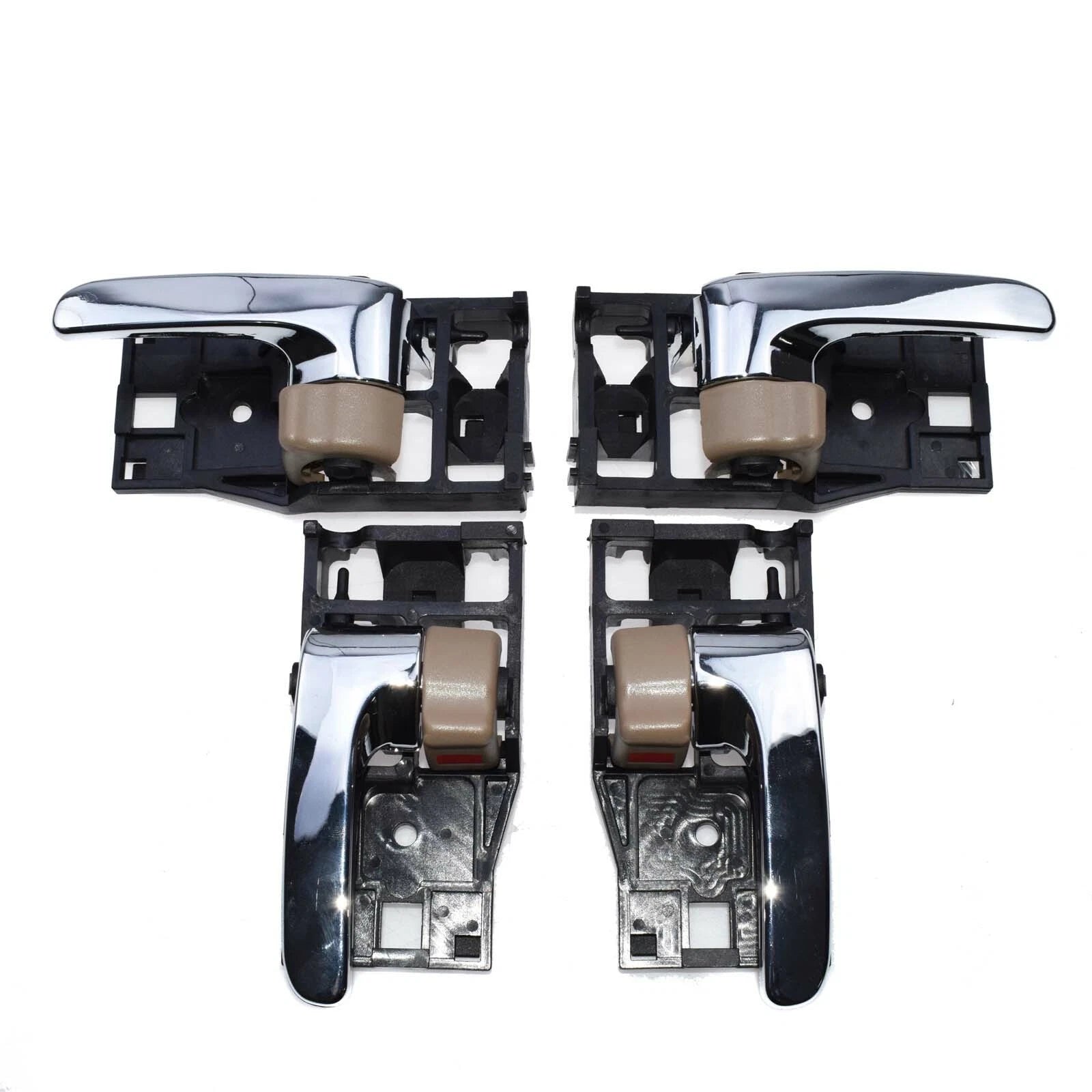 4Pcs Interior Door Handle Left Right For Toyota 2004-06 Tundra 2001-07 Sequoia 6B93BC-57
