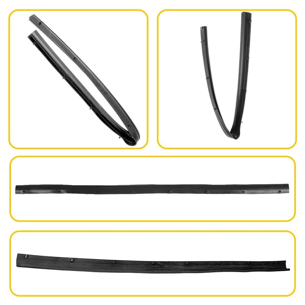 Front Lower Door Weatherstrip Seal For 1999-2016 Ford F250 F350 F450 Super Duty 6B93BC-57