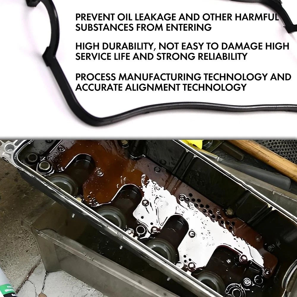 Valve Cover Gasket For 1992-1995 HONDA CIVIC DEL SOL Si 1.6L D16Z6 Engine EOA 6B93BC-57