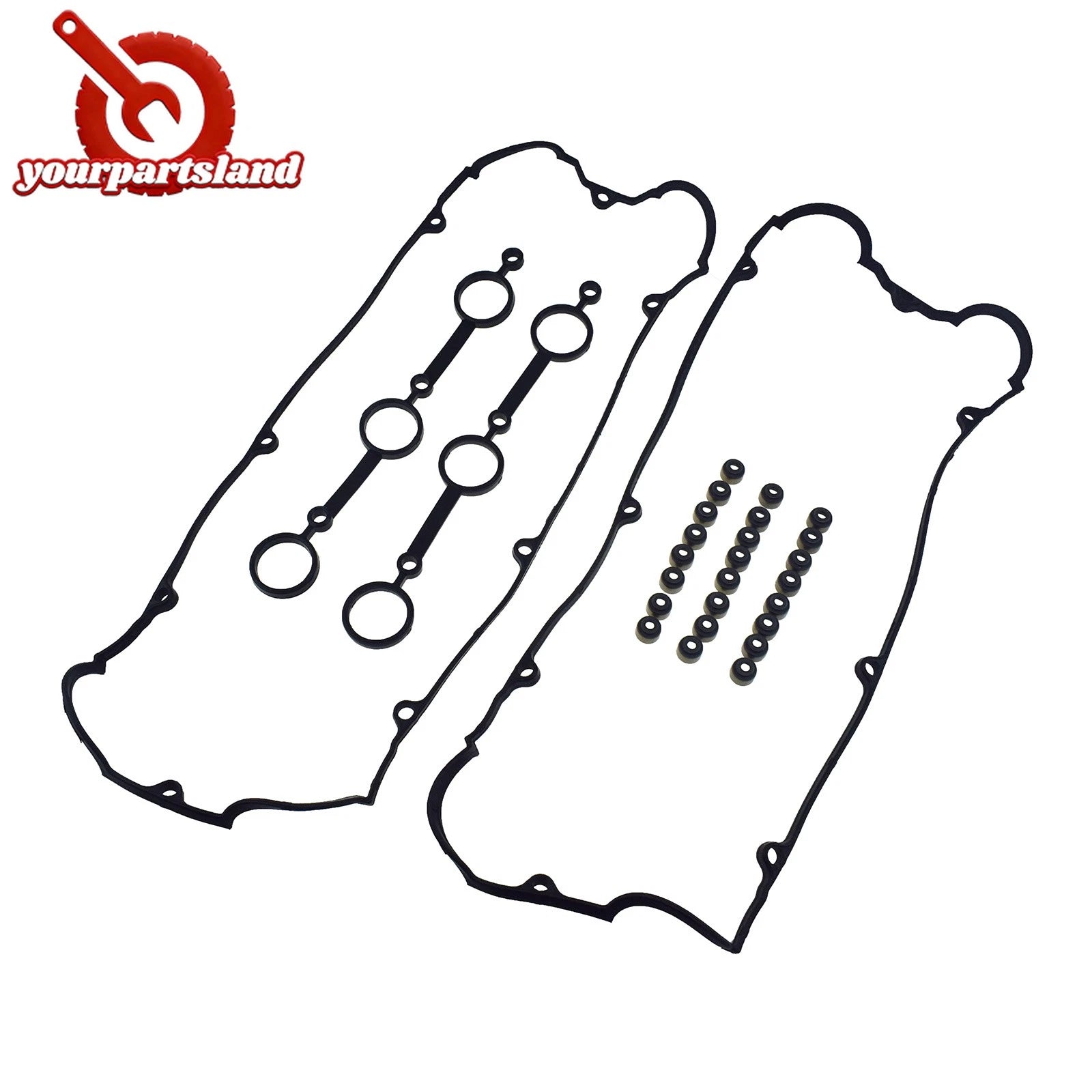 Valve Cover Gasket w/ Valve Stem Seals for 2003-06 HYUNDAI SANTA FE KIA SORENTO 6B93BC-57