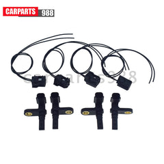 For 2007-17 Toyota Sequoia Tundra Front Rear ABS Wheel Speed Sensor & Connector 6B93BC-57