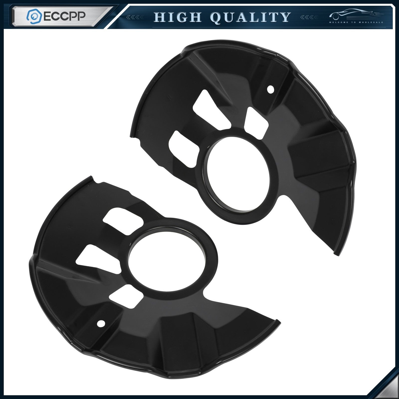 Front Brake Dust Shield Fit For 2006 2007 2008-2012 Ford Fusion MKZ Milan 6B93BC-57