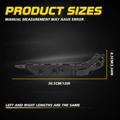 Front Driver Passenger Side Bumper Bracket For 2010-2014 Subaru Legacy Outback A 6B93BC-57