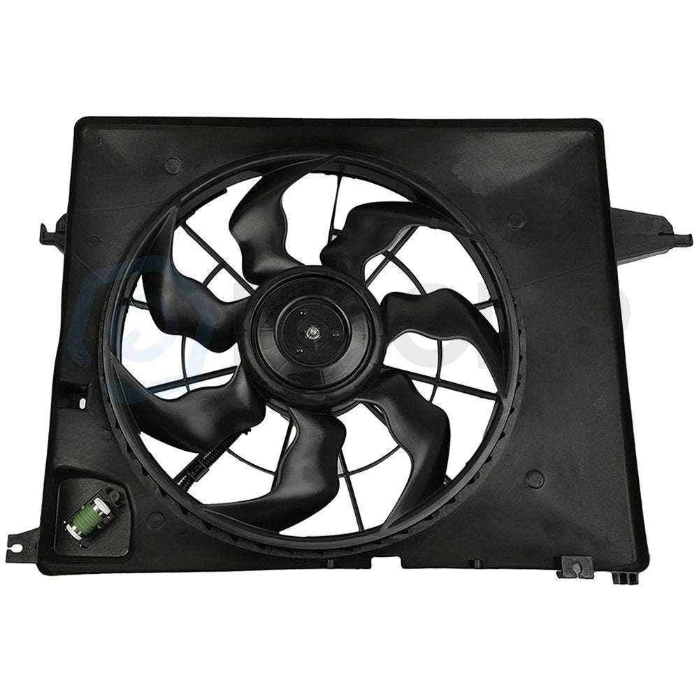 Electric Radiator Cooling Fan Assembly For 2011 2012 2013 Kia Sorento 622730 6B93BC-57