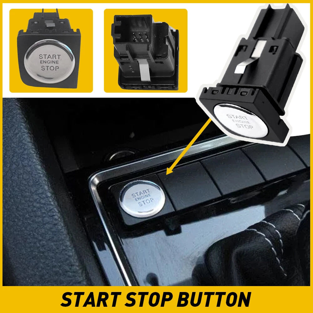 Car Start Engine Stop Push Switch Button For VW Jetta 2011-2017 EOA 6B93BC-57