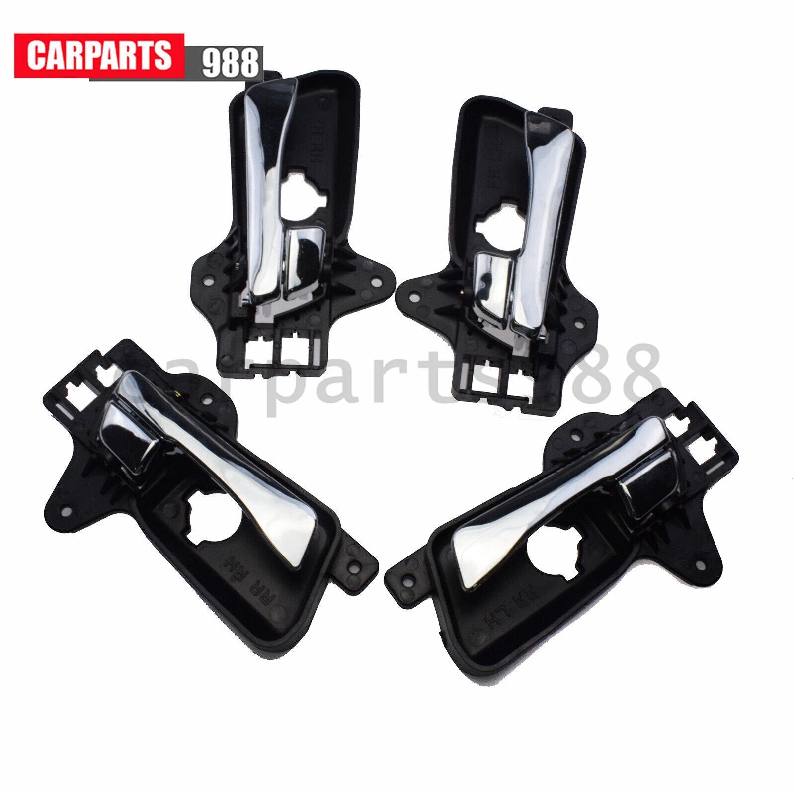 Inside Chrome Door Handle Front Rear LH RH for 09-12 Elantra Touring 826102L010 6B93BC-57