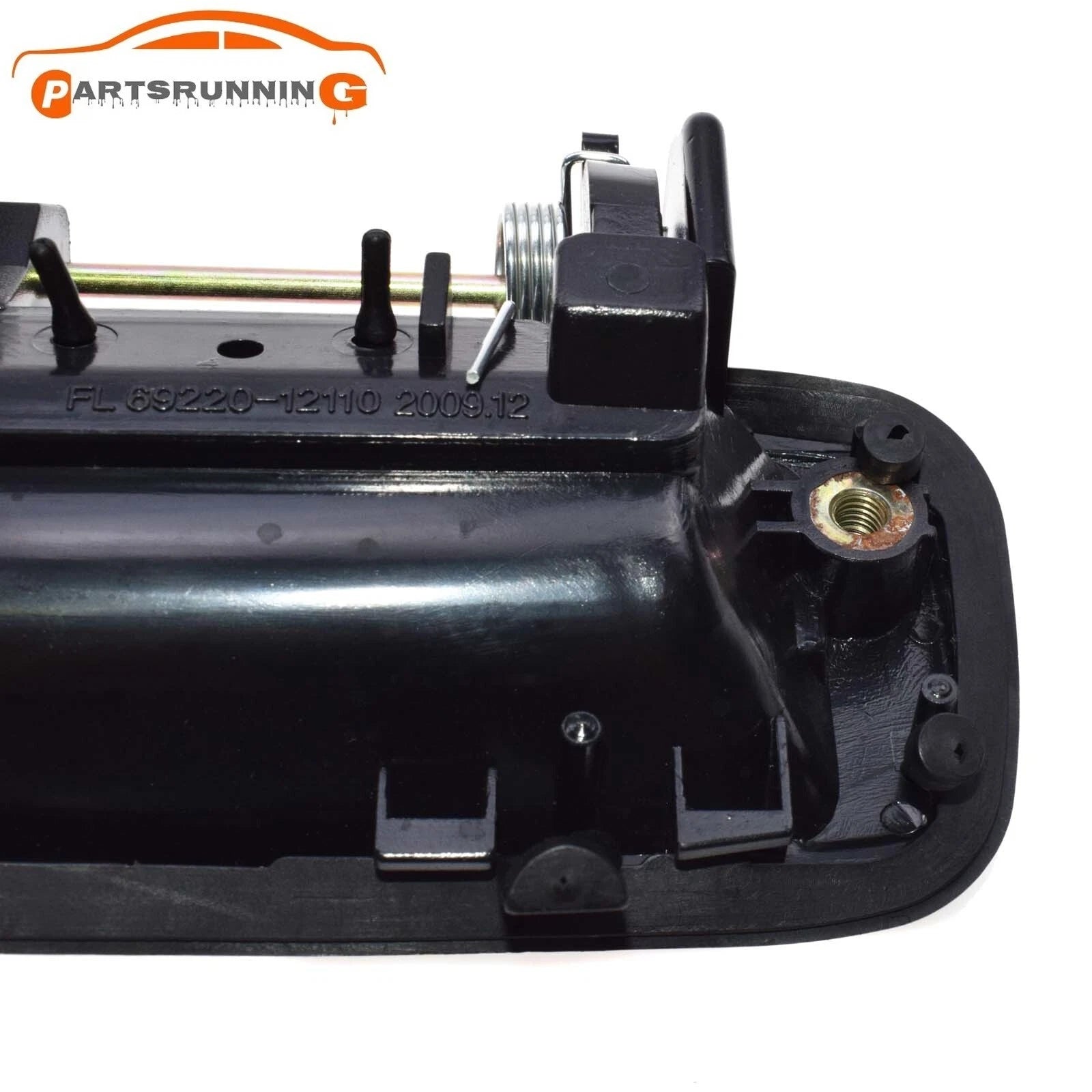 6922012110 Front Driver Left Black Exterior Door Handle For Toyota Corolla 88-92 6B93BC-57
