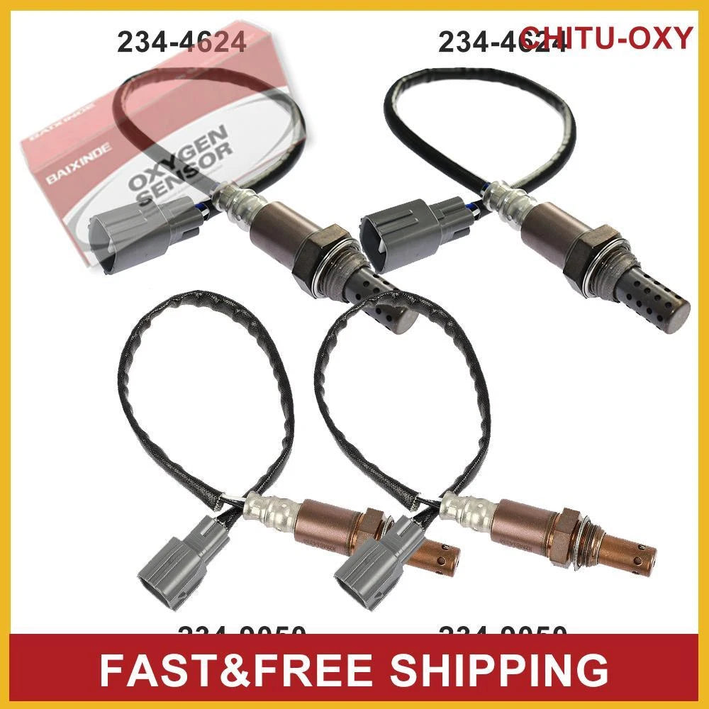 4X Upstream & Downsteam Oxygen O2 Sensor For Toyota Tacoma 234-4624 234-9050 6B93BC-57