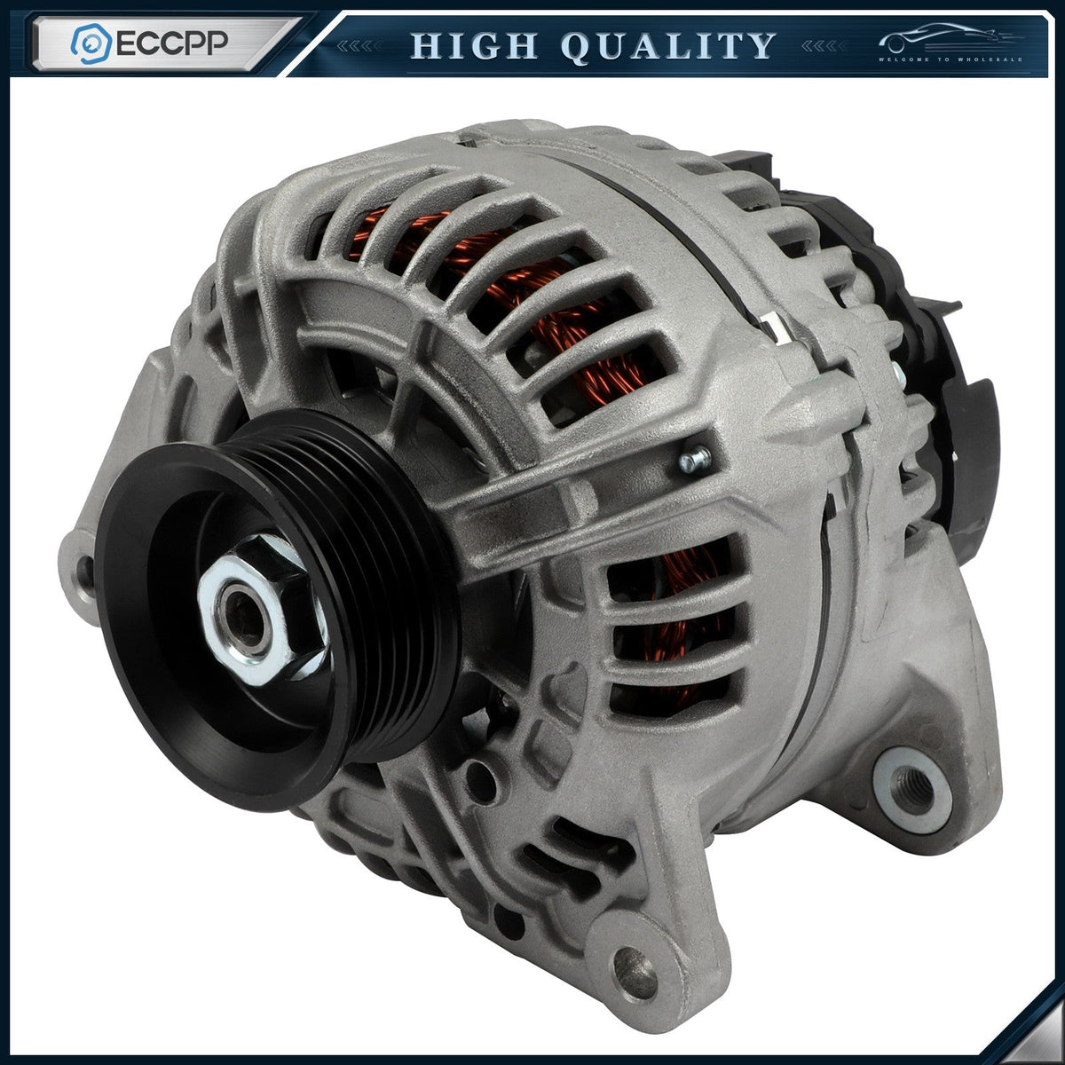 Alternator for 11065 Audi A4 3.0L 2976cc 2002 2003 2004 2005 078-903-016RX ECCPP 6B93BC-57