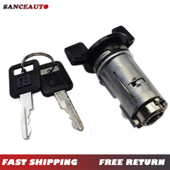 26005043 Ignition Lock Cylinder W/ Key for G-M Car Van Pickup Truck SUV 7840574 6B93BC-57