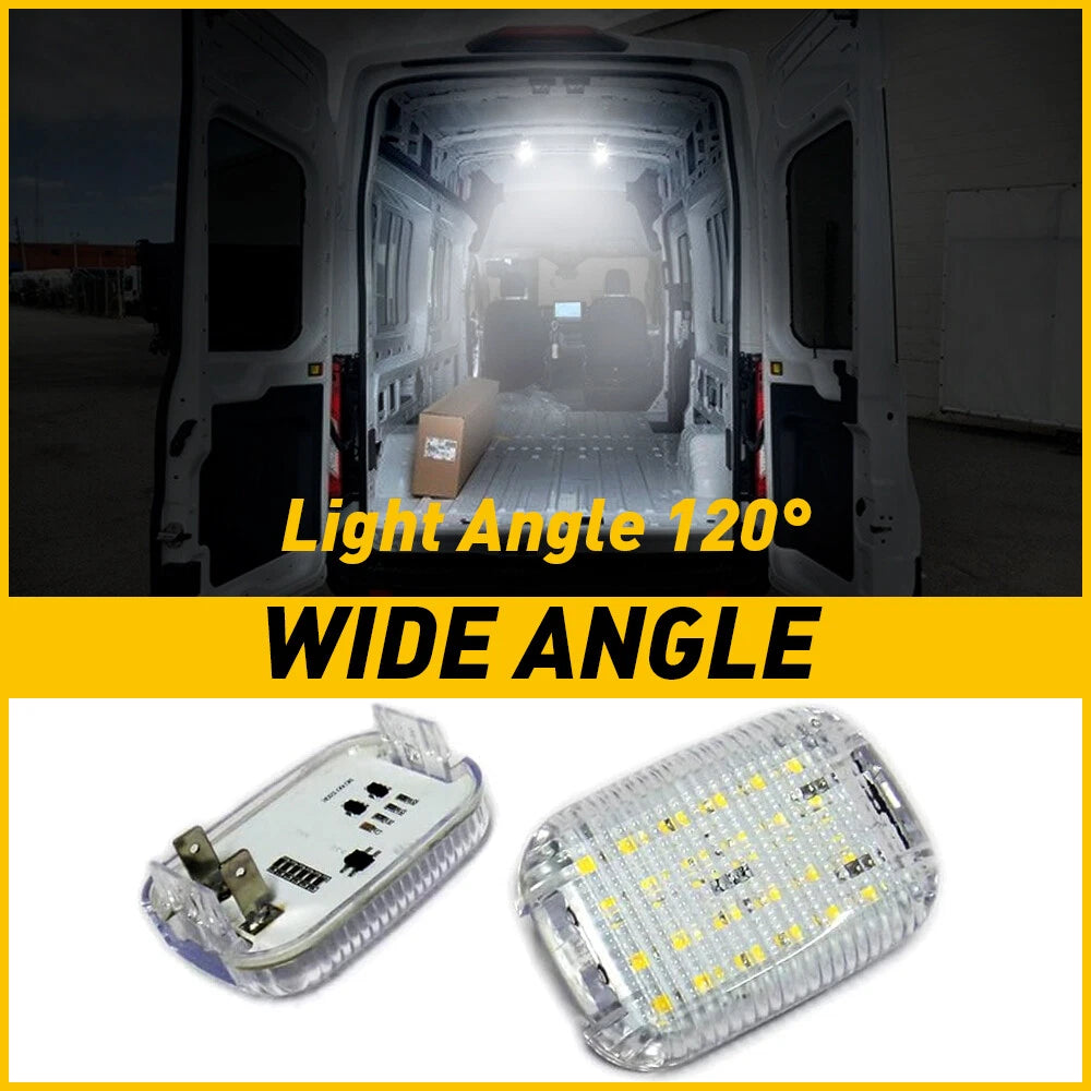 4X For 2015-2024 Ford Transit 150 250 350 Van Interior LED Dome Light Cargo Area 6B93BC-57