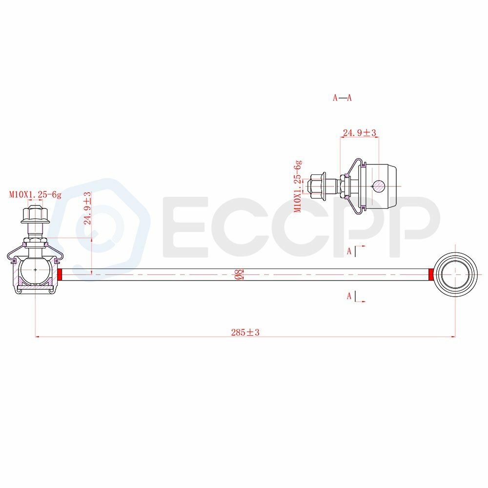 For 2006-2011 Hyundai Accent 6PCS Front Lower Control Arms Ball Joints Sway Bars 6B93BC-57