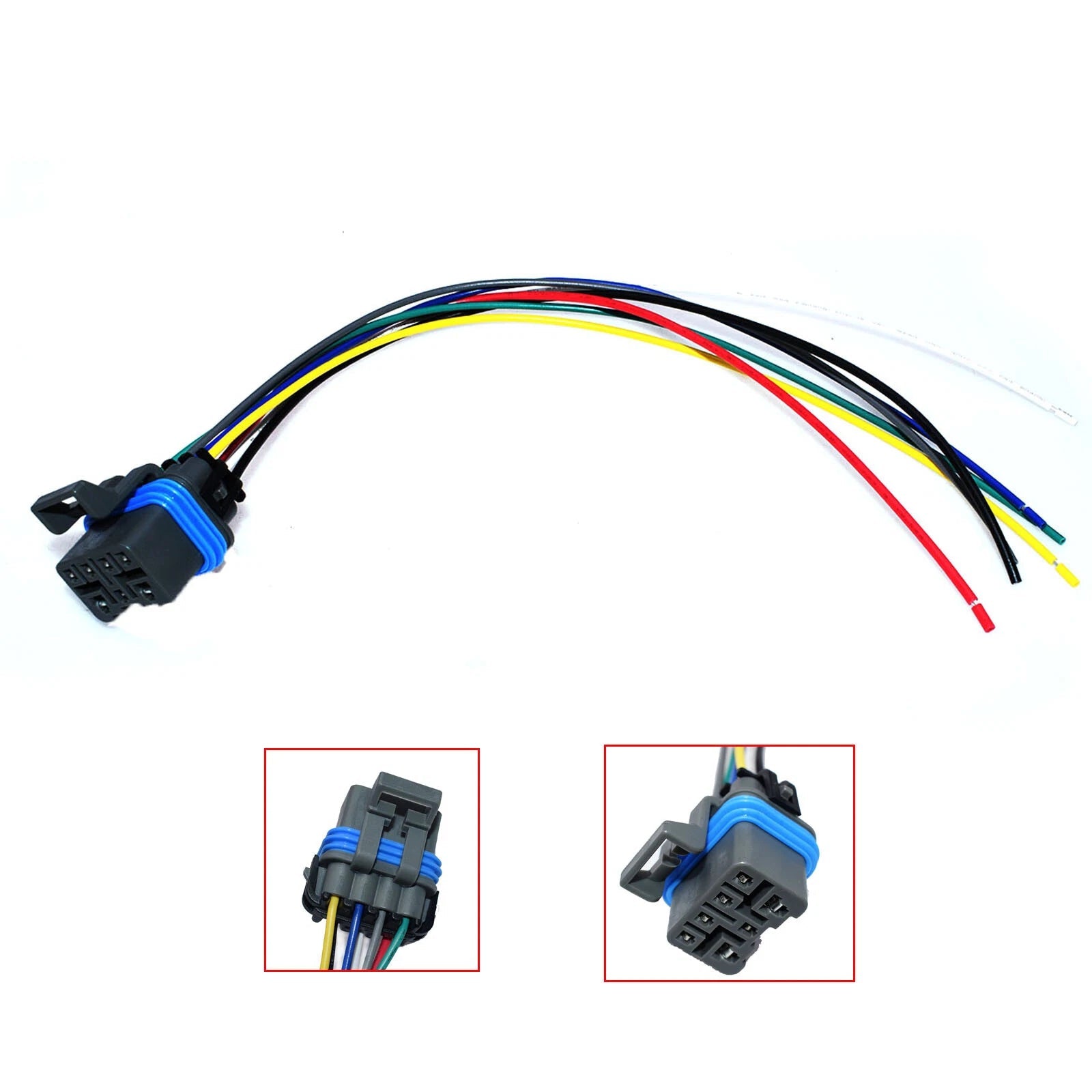7 Pin Neutral Safety Switch Connector For GMC Chevy Astro 4L60E 4L80E 15305887 6B93BC-57