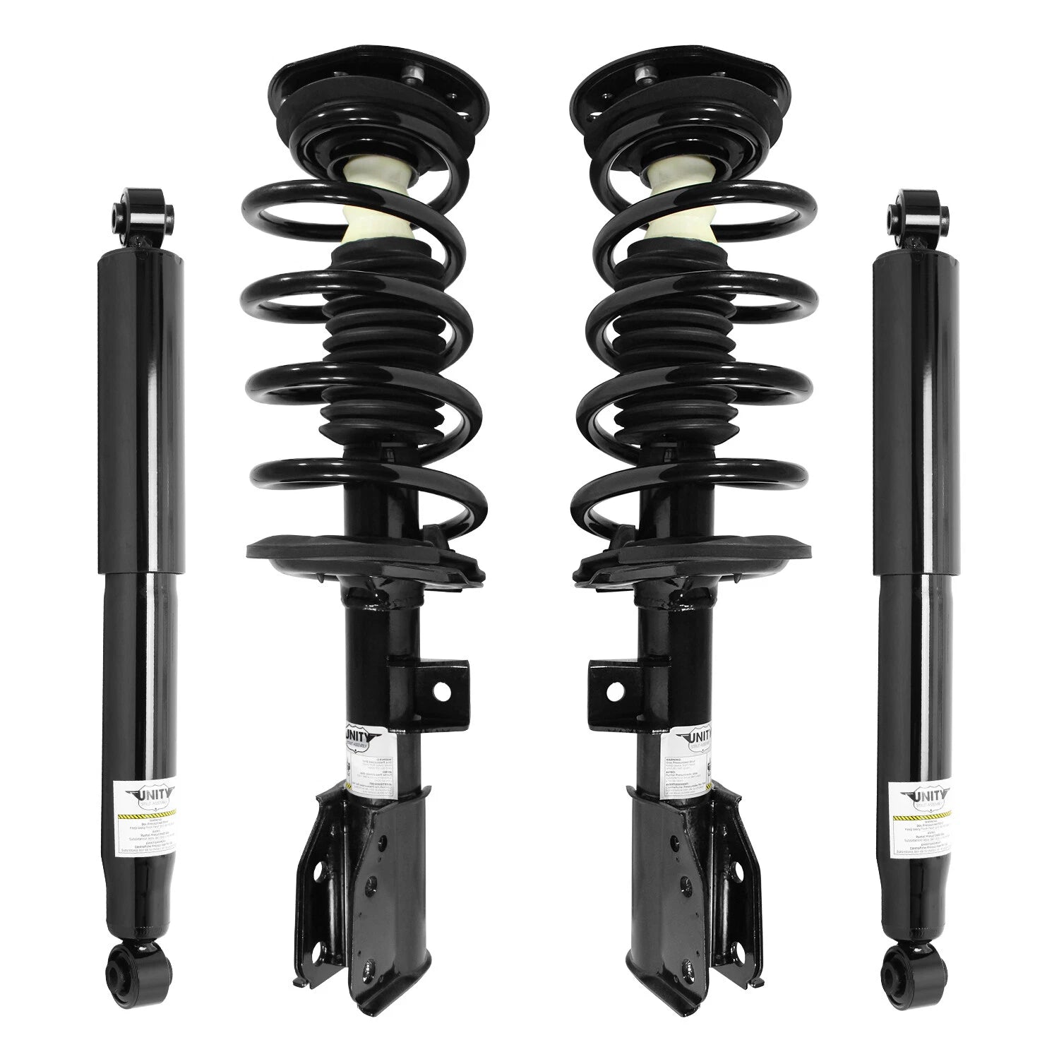 Front & Rear Complete Strut Assembly Shock Kit for 2010-2013 Chervrolet 6B93BC-57