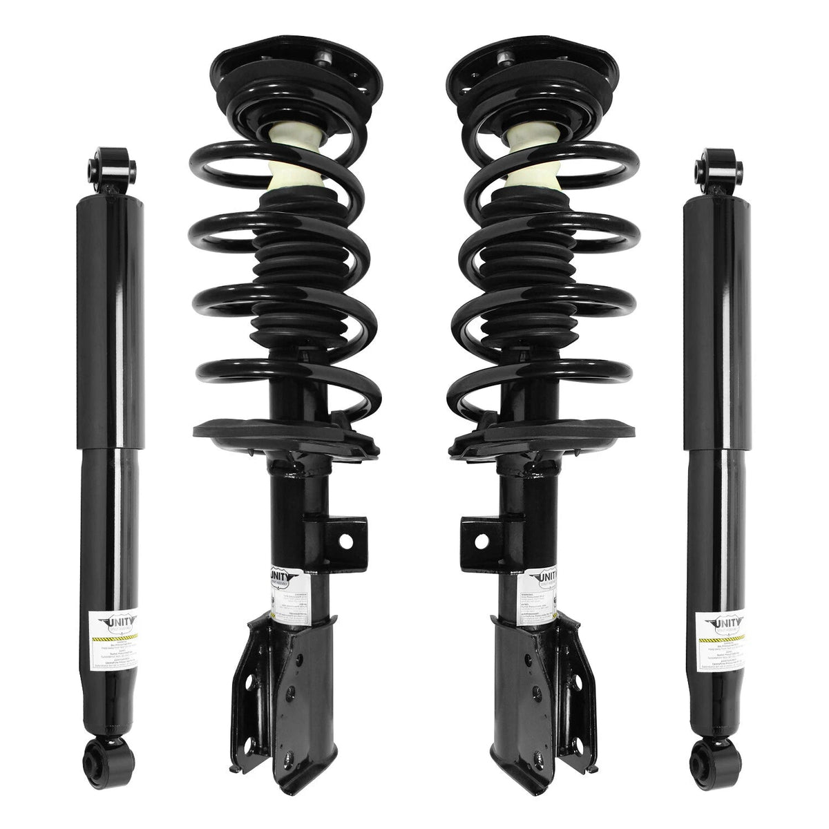 Front & Rear Complete Strut Assembly Shock Kit for 2010-2013 Chervrolet 6B93BC-57
