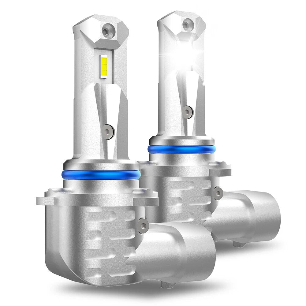 AUTOONE 2PCS 9006 hb4 LED Headlight Bulbs High Low Beam Super White 40000LM EOA 6B93BC-57