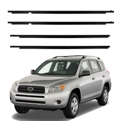 For 2006-2008 Toyota Rav4 Front & Rear Door Window Seal Belt Molding 6B93BC-57