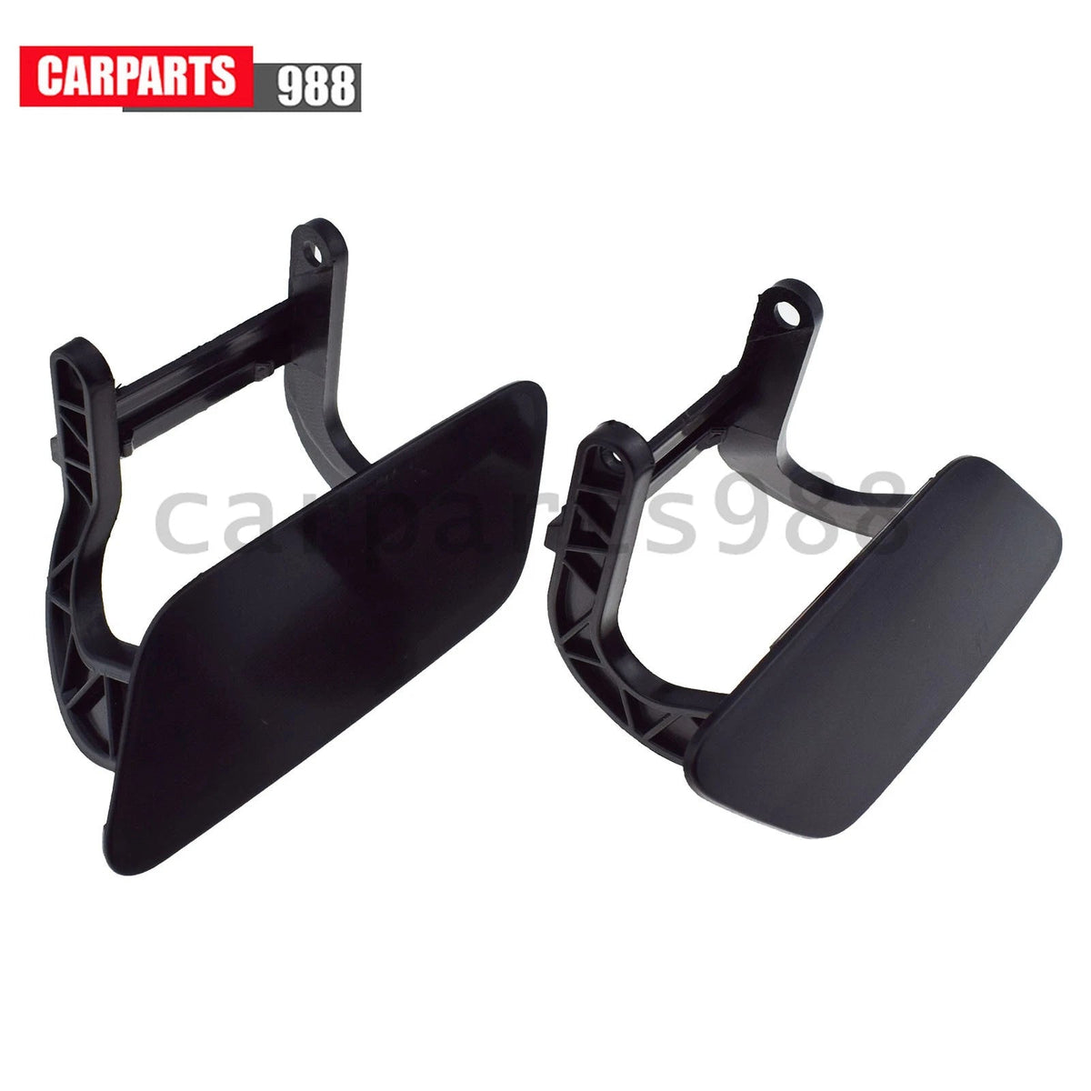 For Audi A3 2008-2014 Front Left Right Bumper Headlight Washer Nozzle Cover 2Pcs 6B93BC-57