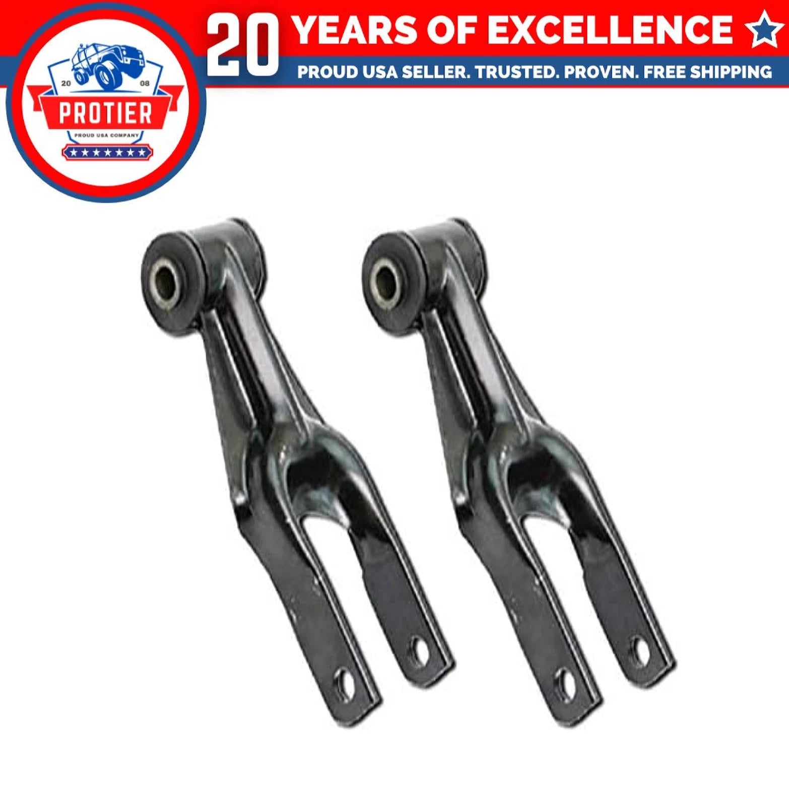 Fits 2006-2011 Chevrolet Impala Monte Carlo 3.5L 3.9L 5.3L Torque Mount Set 2pcs 6B93BC-57