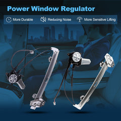 For 1994-1996 1997 Honda Accord Front LH RH Power Window Regulator With Motor