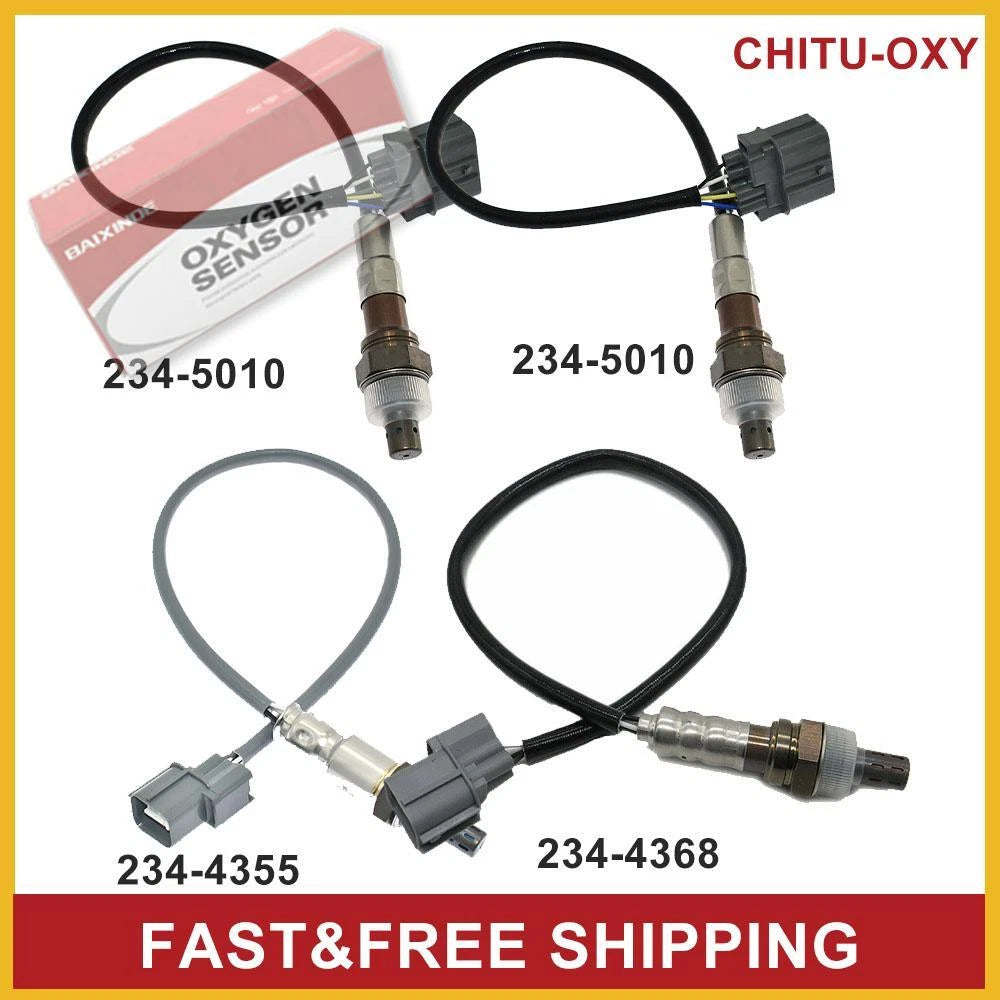 4PCS Oxygen O2 Sensor For Honda Accord Odyssey Pilot Ridgeline Acura MDX RL TL 6B93BC-57