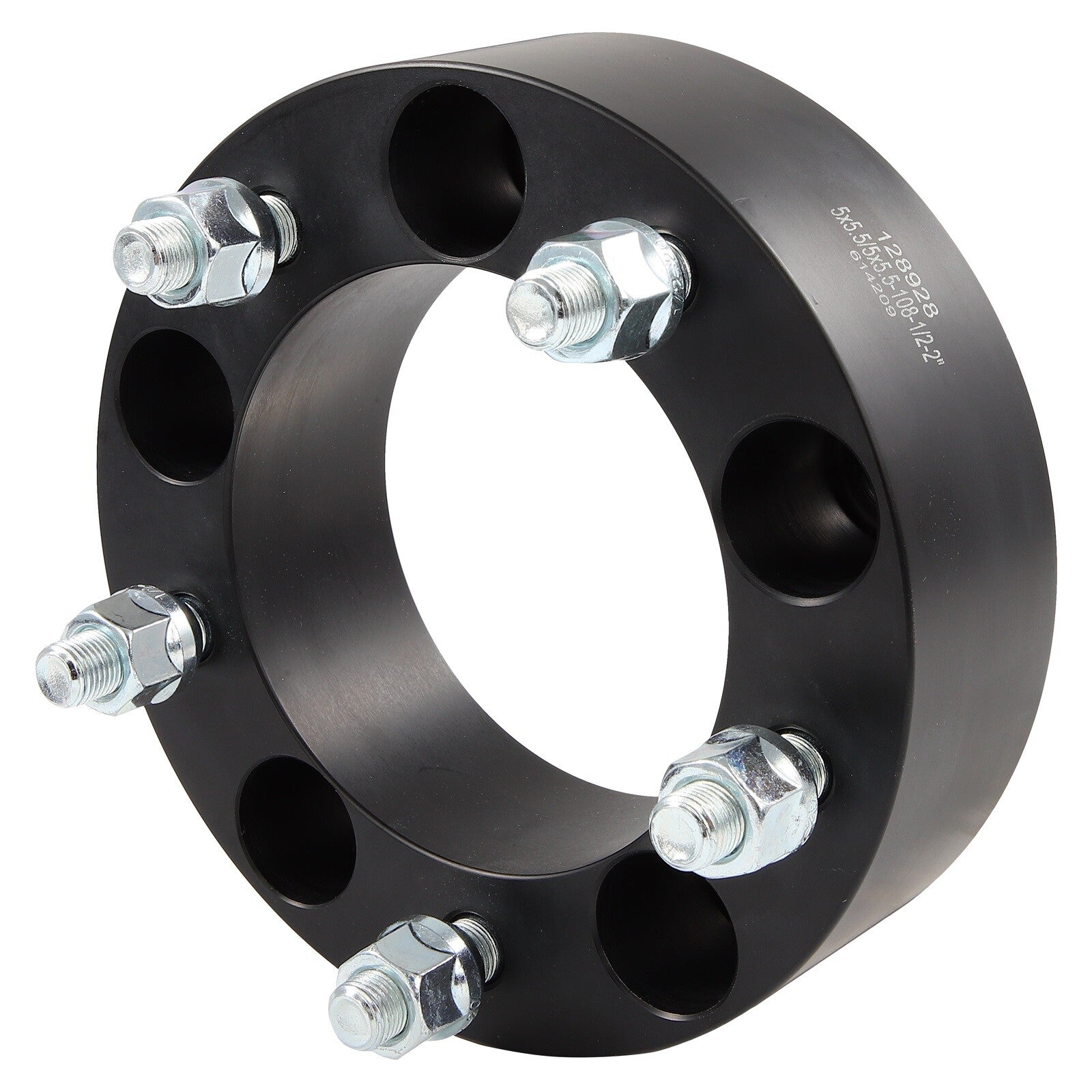 2Pcs 2" 5x5.5 Wheel Spacers 1/2"x20 For 1975-1996 Ford F-150 Bronco Jeep CJ5 CJ7 6B93BC-57