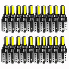 20X AUXITO T10 LED Plate License Light Car Interior Bulbs White 168 2825 194 W5W AUXITO