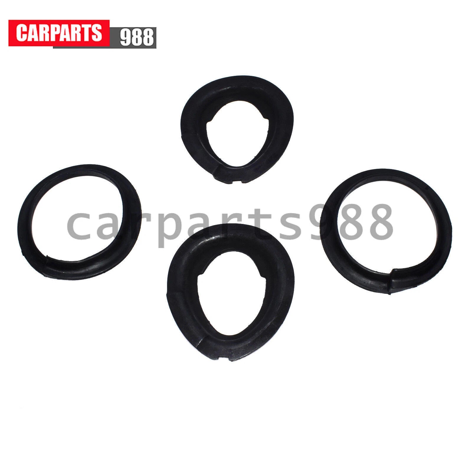 4Pcs Front Upper & Lower Spring Pad For BMW E46 E39 E60 31331091867 31331096664 6B93BC-57