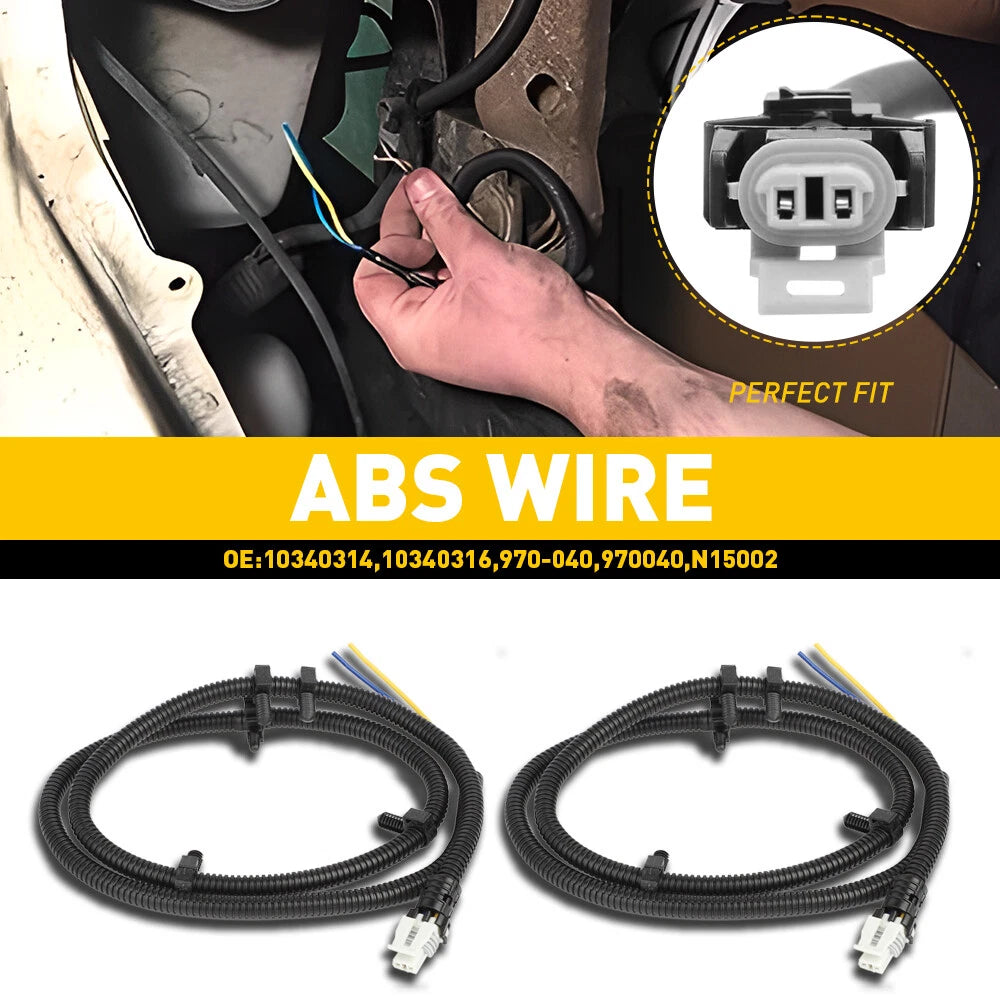 ABS Wheel Speed Sensor Harness Wire For Cadillac Chevrolet Buick Seville Regal 6B93BC-57