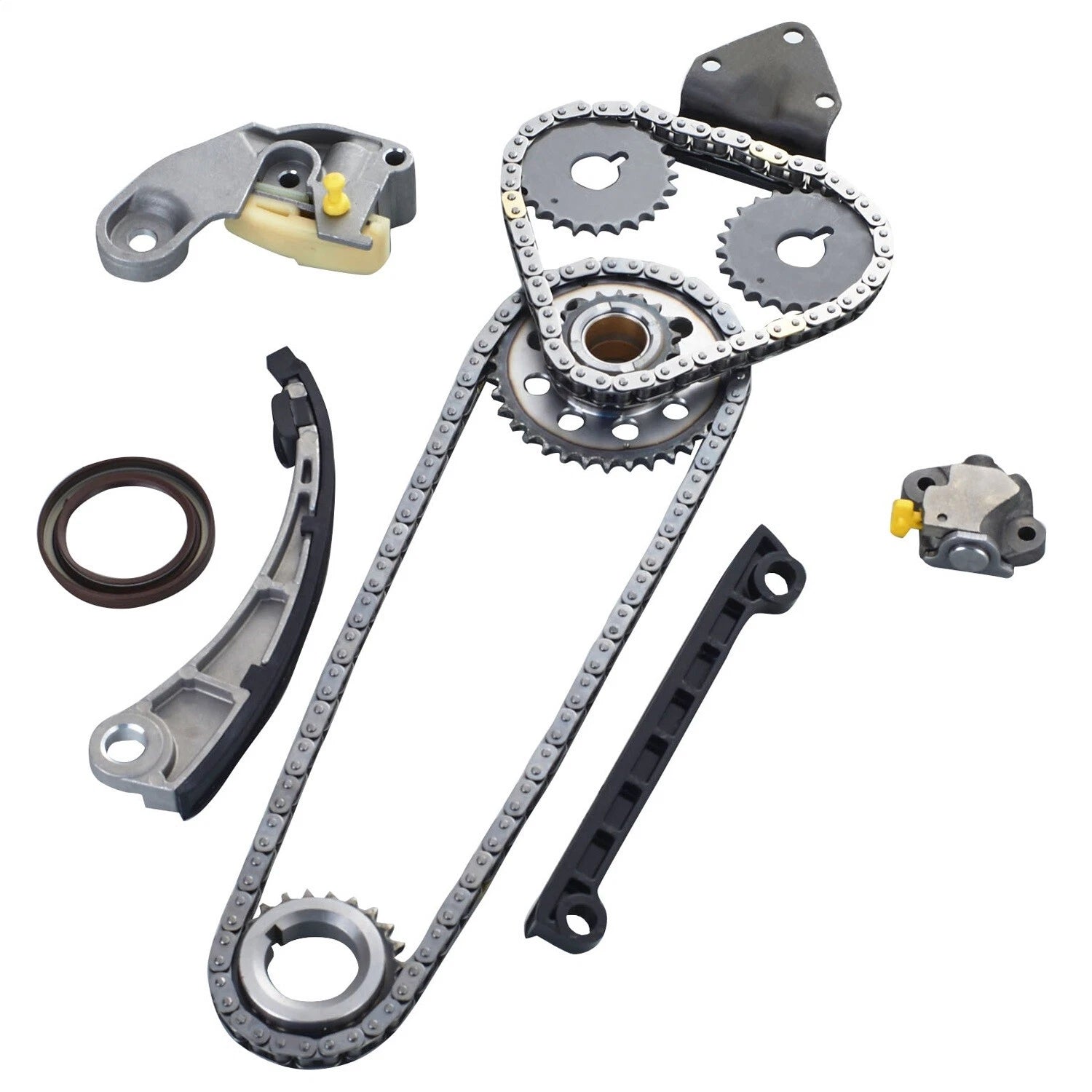Timing Chain Kit compatible with Suzuki 1996-2007 Sidekick Esteem Aerio L4 6B93BC-57