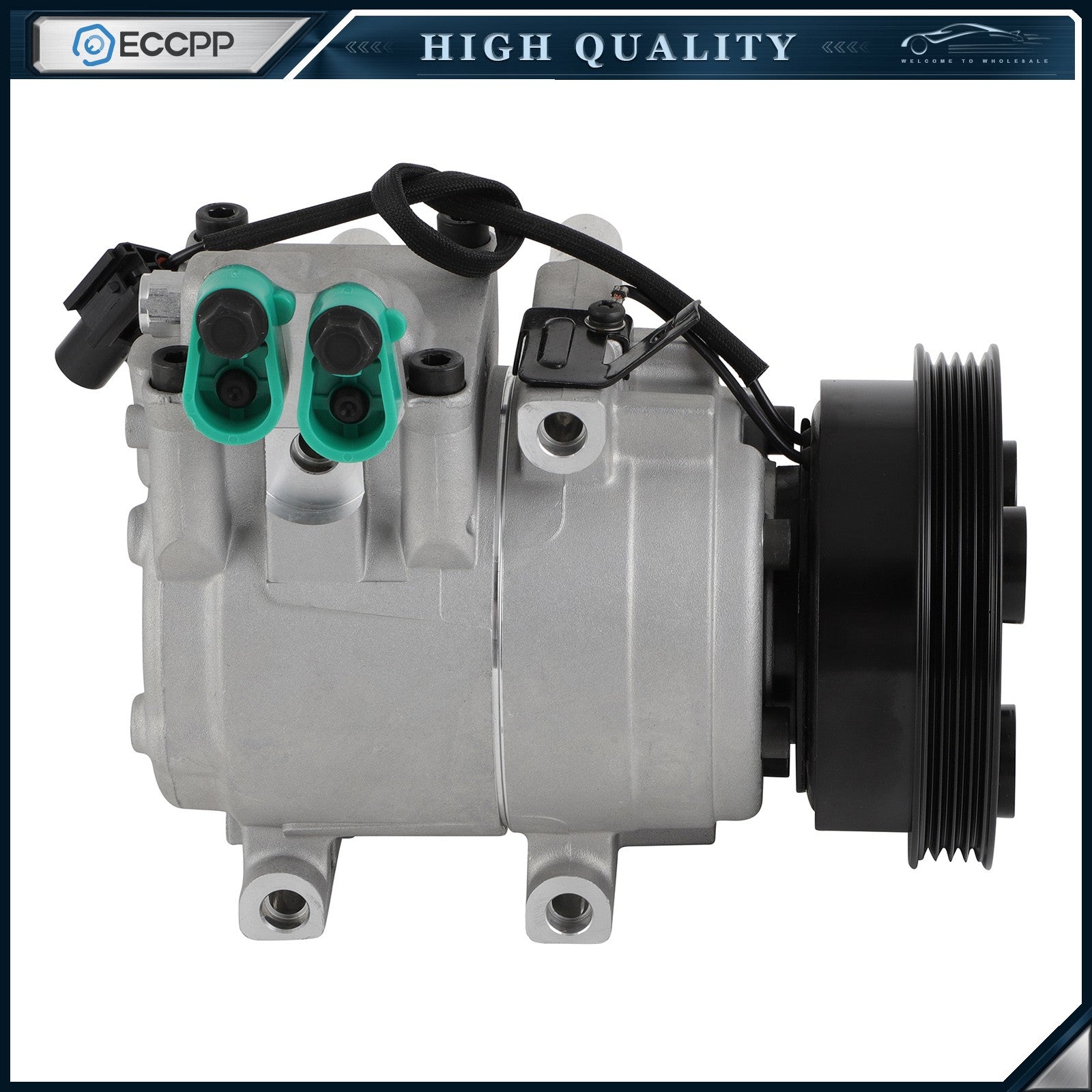 A/C AC Compressor For Hyundai Accent 1.5L 1996-1998 1999 2000 2001 2002 KOEEP