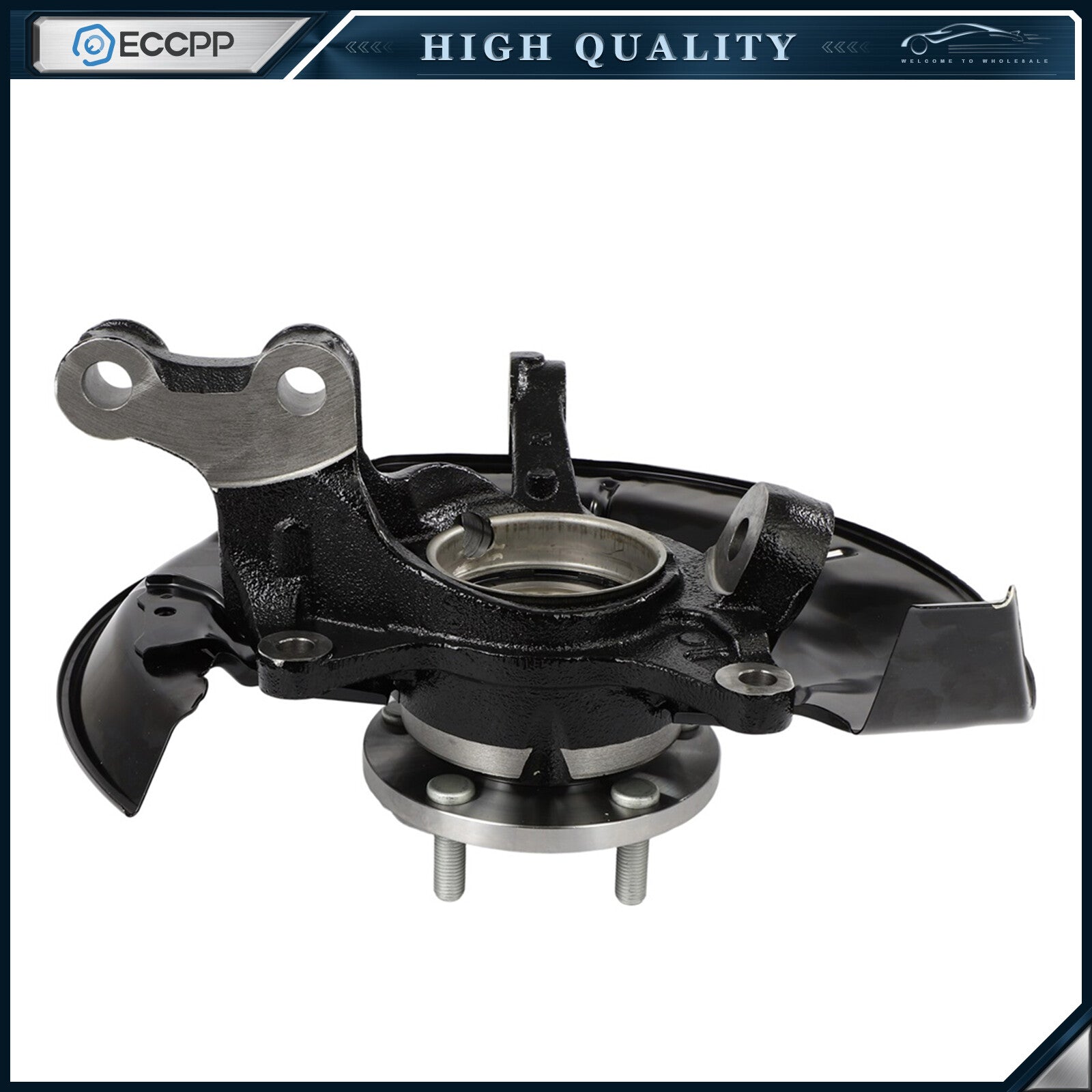 1Pc Front Right Wheel Hub Bearing Knuckle For Toyota Highlander FWD 2008-2017 KOEEP