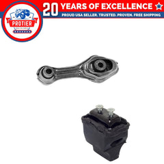 Engine Motor Mount Set for 95-02 Cavalier / Sunfire 2.2/2.3/2.4L for Auto 2PCS 6B93BC-57