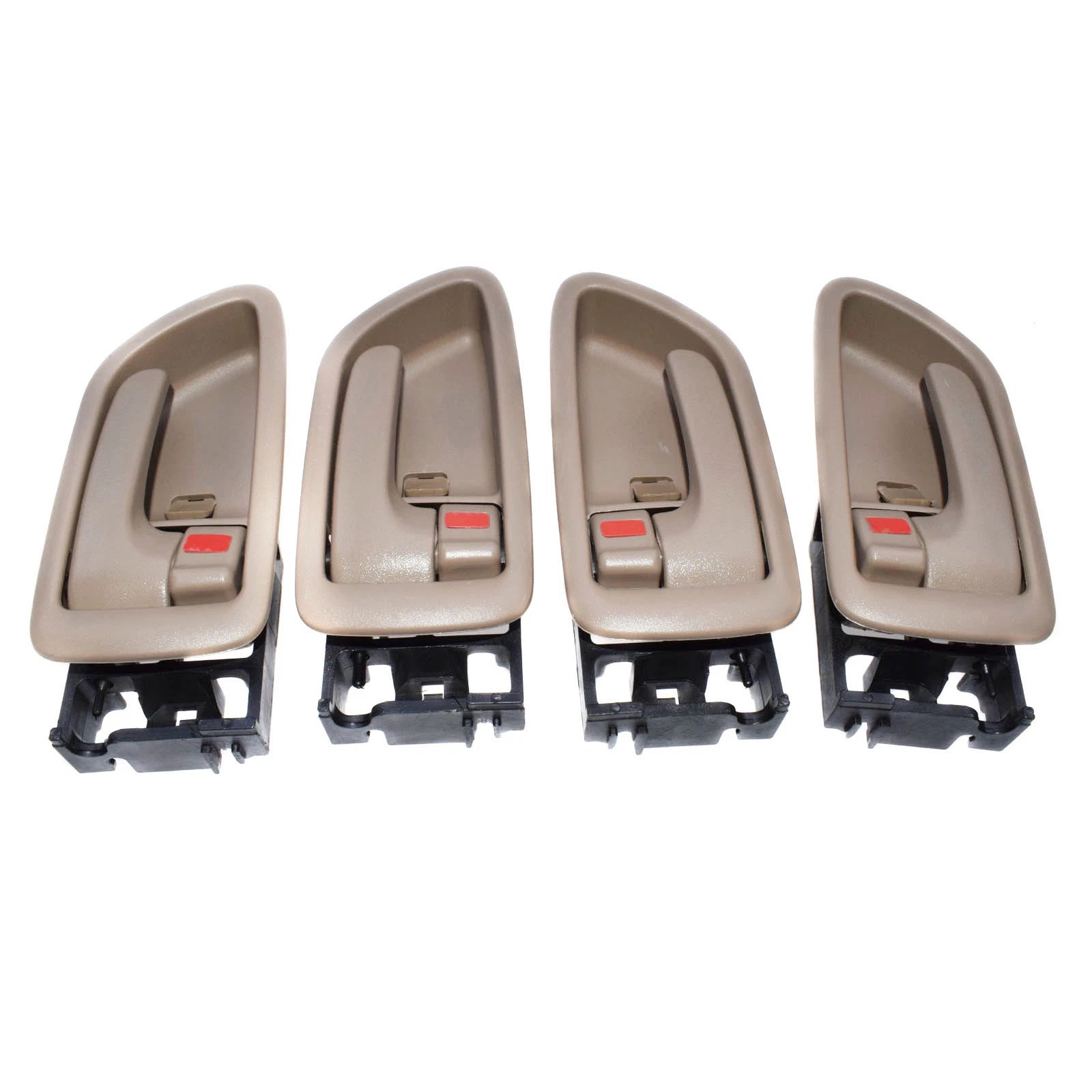 4Pcs Beige Inside Door Handle Front Rear for Toyota 2001-07 Sequoia 04-06 Tundra 6B93BC-57